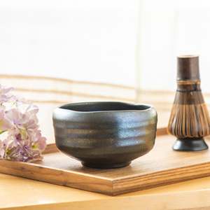 ถ้วยมัทฉะเซรามิกเผาอุณหภูมิสูงเคลือบเงา ขนาด 560 มล. ยี่ห้อซาซานามิ ผลิตที่กิฟุ ประเทศญี่ปุ่น - Product Image 6