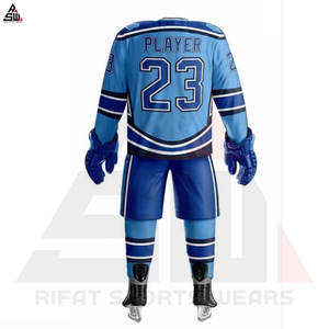 Maillot de Hockey sur glace d'équipe sportive de haute qualité Logo sur mesure maillot de Hockey sur glace coupe ajustée maillot de Hockey sur glace - Product Image 3