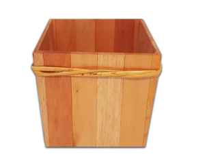 Maceta sencilla de madera para decoración del hogar, cubo para suculentas, jarrones de estilo único, macetas de bonsái, diseño personalizado - Product Image 2