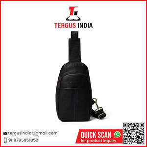 Sac de poitrine en cuir véritable de style de luxe de la plus haute qualité disponible au prix d'usine - Product Image 2