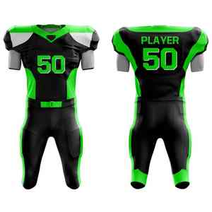 Uniforme de Fútbol Americano de Diseño de Fábrica, Nuevo Modelo, Material de Poliéster Transpirable, Proveedor de Uniformes de Fútbol Americano - Product Image 6