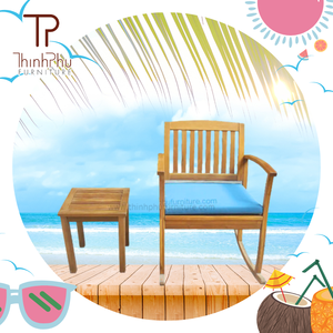 Moderno EN581 estructura muebles de exterior conjunto Auto OEM ODM respetuoso con el medio ambiente sala de estar comedor patio Hotel apartamento - Product Image 2