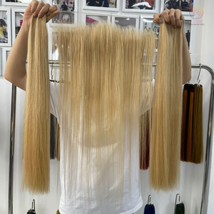 Paquetes de cabello humano liso Natural Hot Styles con Frontal de encaje HD 13X4 100% cabello crudo vietnamita sin procesar - Product Image 2