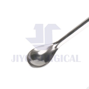 Espátula de laboratorio quirúrgica de acero inoxidable de alta calidad Micro muestreo 7 "Cuchara cuchara instrumento de mezcla de doble extremo - Product Image 4