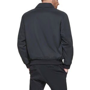 High Quality Men's Bomber Jacket with Light <b>Weight</b> Full Sleeves Custom Logo Printing Long Coated <b>Stand</b> Collar Best Design - Product Image 2