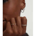 Anillos de Moda con Banda Curva de 2 mm, Diseño Curvo Elegante para un Look con Estilo - Product Image 1
