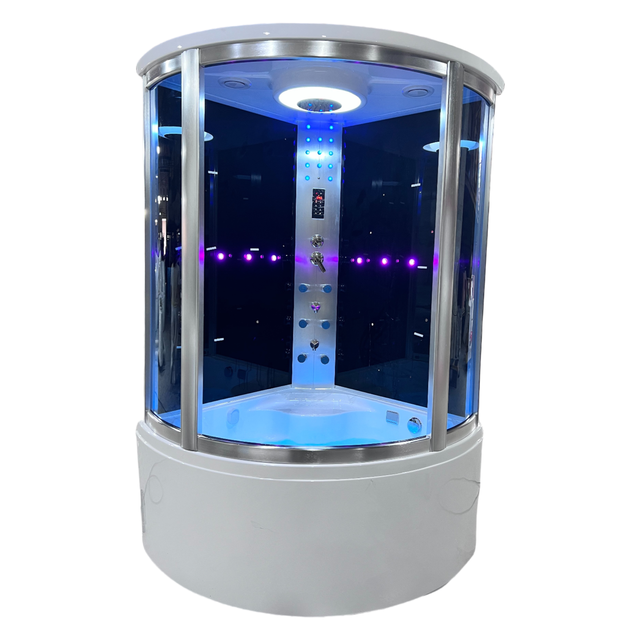Factory Price Complete Whirlpool Massage Standing Bathroom Shower Cabinet Hammam Steam Bath Cabin Room
