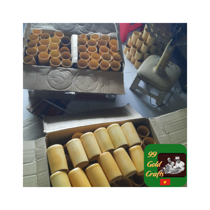 Taza de bebida de madera de bambú respetuosa con el medio ambiente, taza Natural reutilizable para café, té, agua, opción duradera y ligera para el hogar - Product Image 2