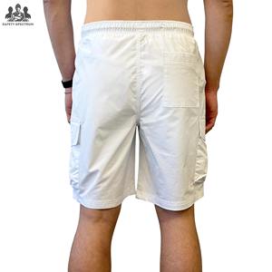 Pantalones Cortos Cargo para Hombre, Estilo Moderno, Hechos a Medida, 100% Algodón, Color Sólido, Transpirables, de Secado Rápido, con Botones, Precio Bajo - Product Image 5