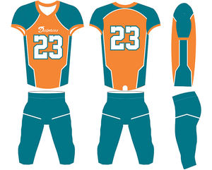 Nuevo diseño personalizado uniforme de fútbol americano conjunto calcetines bolsa de lona mangas cortas 100% poliéster transpirable que absorbe la humedad - Product Image 2