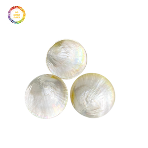 Plaques de nacre bon marché en gros approvisionnement en vrac surface brillante polie matériau durable pour la décoration incrustation de bijoux - Product Image 1