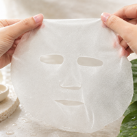 Y103 Troisième Génération Soie Japonaise Importée Cupro Super Doux Tencel Fibre Végétale Matériau de Substrat pour Masque Facial Soin de la Peau