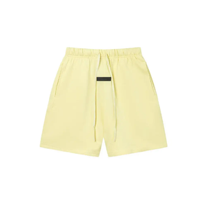 Nouveaux vêtements de sport décontractés esthétiques unis personnalisés Shorts en coton pour les sports d'été pour hommes Streetwear Beach Running Jogging Regular Fit Shorts - Product Image 1