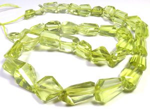 ลูกปัดเลมอนควอตซ์ธรรมชาติทรงเหลี่ยม 16 นิ้ว ขนาด 9-15 มม. สีส้ม ทรงสเต็ปคัท ลูกปัดทรงนักเก็ต คุณภาพสูง สำหรับทำจี้สร้อยคอ เครื่องประดับ - Product Image 2