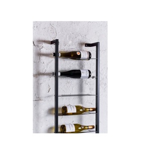 Nouveau look Porte-bouteille de vin en métal design fantaisie Porte-vin Stands plusieurs porte-bouteilles de vin au coût le plus bas - Product Image 1