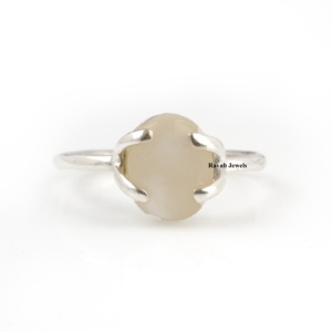 Qualité exportation 925 argent Sterling naturel perle d'eau douce bague organique broche mariage fête bijoux mignon meilleur cadeau pour les femmes - Product Image 1