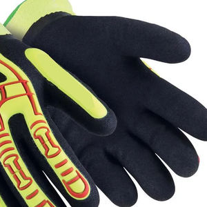 ถุงมือหนังวัวสำหรับทำงานแยกชิ้นเกรดพรีเมี่ยมถุงมือหนังปลอดภัยสำหรับงานอุตสาหกรรม - Product Image 5