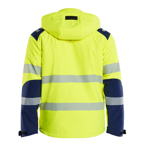 Vestes Softshell de Sécurité Haute Visibilité Personnalisées de Haute Qualité Prix de Gros Vestes Softshell de Sécurité Haute Visibilité OEM - Product Image 4