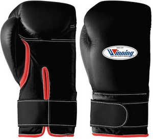 Guantes de boxeo ganadores de gancho y bucle de último diseño hechos a mano de cuero de vaca genuino disponibles en todos los colores y tamaños personalizados - Product Image 4