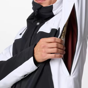 Veste de ski pour homme personnalisée, imperméable, coupe-vent, avec doublure, veste de snowboard d'hiver coupe-vent personnalisée pour homme - Product Image 4