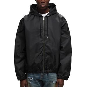 Veste coupe-vent pour hommes taille adulte personnalisée en gros vêtements de rue de haute qualité en bas quantité minimale de commande nouvel état tissu ODM - Product Image 1