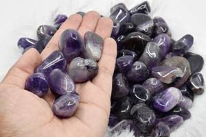 Cristal de Amatista Pulido al por Mayor, Arte Feng Shui Coleccionable de Alfazal Agate con Forma Irregular - Product Image 4