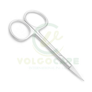 Tijeras para uñas y cutículas clásicas para uñas de dedos de manos y pies hechas con acero inoxidable en estilo único - Product Image 5