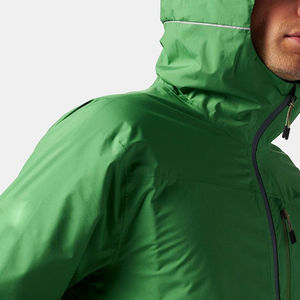 Veste coupe-vent en toile élégante pour homme de haute qualité, imperméable, coupe-vent, respirante, couleurs contrastées, facile à laver, vente chaude - Product Image 6