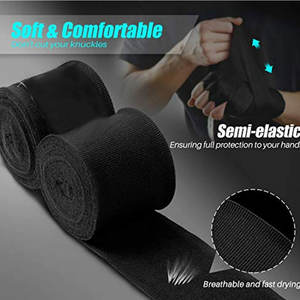 Vendas de Neopreno Profesionales para Boxeo, para Entrenamiento y Sparring en Gimnasio, Alta Calidad, Transpirables, Duraderas y Ecológicas - Product Image 3