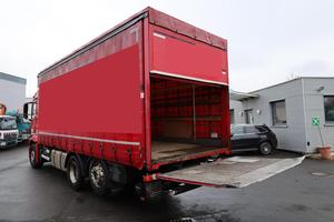 Nuovo Mercedes-Benz 2548 L 6x2 Arocs con pianale ribassato, telone, retarder, climatizzatore, cambio automatico, motore a combustione interna a benzina 3.5L - Product Image 6