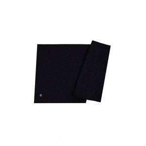 Black 75x190 Textured Scarf Headpiece & Neckerchief - Product Image 1