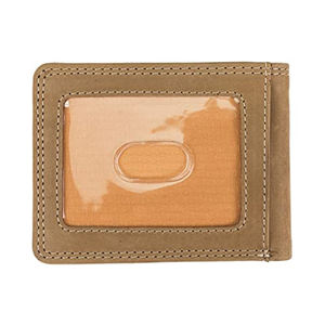 Cartera Delgada Unisex de Cuero Genuino de Lujo Hecha a Mano, con Cierre de Cremallera y Bordado, de Alta Calidad para Uso Diario - Product Image 3
