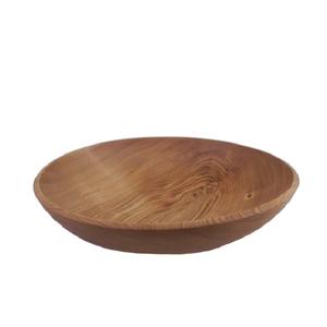 Vaisselle Décor Haute Qualité Qualité Alimentaire Servir Bol À Fruits Arrondi Bol En Bois Portable Conteneur De Nourriture Bol À Fruits En Bois - Product Image 2