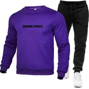 Sweat-shirt streetwear surdimensionné, tendance, confortable et esthétique, ensembles de survêtement minimalistes classiques, sweats à col rond - Product Image 1