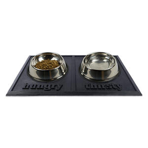 Esteras de goma para mascotas, seguro para mascotas tapete Natural, cuencos de comida, alfombrilla de goma segura, esterilla lavable - Product Image 6