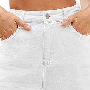 Shorts surdimensionnés pour femmes, vêtements de mode confortables, conçus sur mesure en usine avec votre propre logo, shorts décontractés pour femmes - Product Image 6