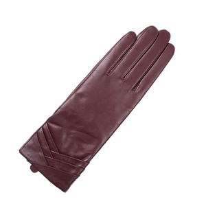 2025 haute qualité pansement cuir habillage gants hiver haute qualité véritable mouton Grain cuir habillage gants - Product Image 4