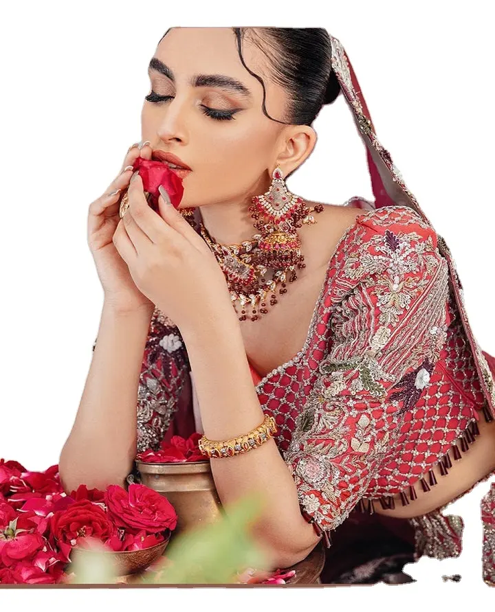 Salwar Kameez şifon takım elbise hint pakistanlı tasarımcı elbise düğün kumaş koleksiyonu satan elbise 2022