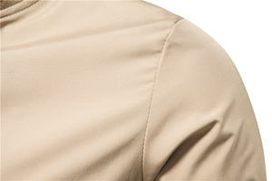 Men Jackets OEM Custom Logo Long Sleeves Bomber Jacket Men Baseball Jackets Available In All <b>Colour</b> - Product Image 5