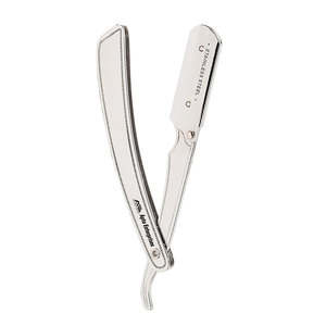 Maquinilla de afeitar de barbero, maquinilla de afeitar recta de acero inoxidable Premium para afeitar de precisión, mango ergonómico para un agarre cómodo - Product Image 3