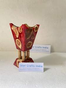 Vente en gros de brûleur d'encens Bakhoor en bois et résine époxy Mukhabir Bakhoor Prix attractif Porte-encens Brûleur Bakhoor à vendre - Product Image 5