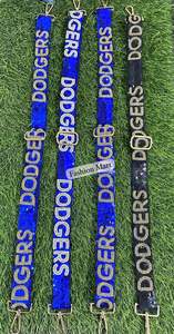 Dernières collections en gros Sangle de sac perlée Gameday Dodgers de haute qualité pour sacs - Product Image 6