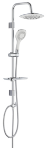 Juego de Ducha de Lluvia de Alta Presión con Empaque Personalizado, Montado en la Pared, de Acero Inoxidable Cepillado, para Mejorar el Baño de Apartamentos - Product Image 3