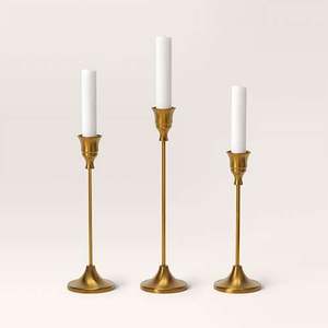 New Arrival Luxe Design Glass Event Lighting <b>Stand</b> Glossy Rose Shade Precious Candle Holders Lanterns for Wedding Parties Home - Product Image 5