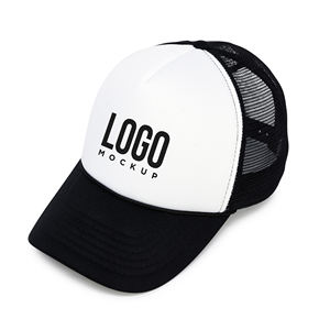 Casquette de baseball vintage à 6 panneaux en sergé de polyester/coton de style sportif avec patch brodé en 3D boucle métallique en laine unie - Product Image 2