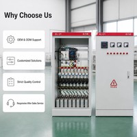 Armoire de distribution d'énergie en acier inoxydable personnalisée, triphasée 380V, appareillage basse tension IP65, certifiée CCC, industrielle