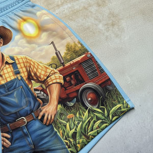 กางเกงขาสั้นรักบี้พิมพ์ลายซับลิเมชันกางเกงใส่เล่นกีฬาฟุตบอลสำหรับผู้ชายกางเกงรักบี้แบบใหม่ล่าสุด - Product Image 5