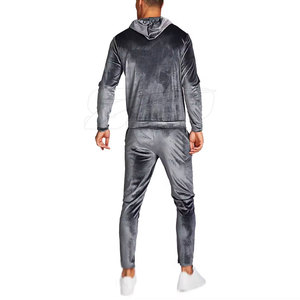 Fabrication en usine de survêtements en velours pour hommes fabriqués au Pakistan de haute qualité Survêtements en velours pour hommes - Product Image 2