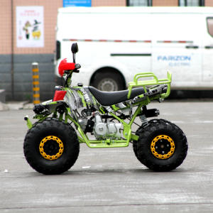 110cc 125cc Color Frame Embrague semiautomático 3 + 1 Arranque eléctrico Cuatro tiempos Cuatro ruedas Mini motocicleta - Product Image 2