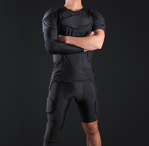 Football Armor <b>Shirt</b> Compression <b>Shirt</b> With <b>Padding</b> Sports Protection <b>Shirt</b> Football <b>Shirt</b> - Product Image 5